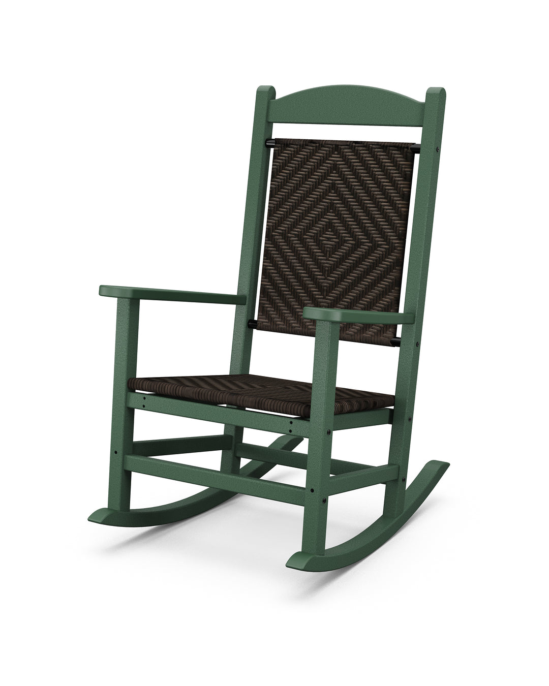 POLYWOOD® Presidential Woven Rocking Chair