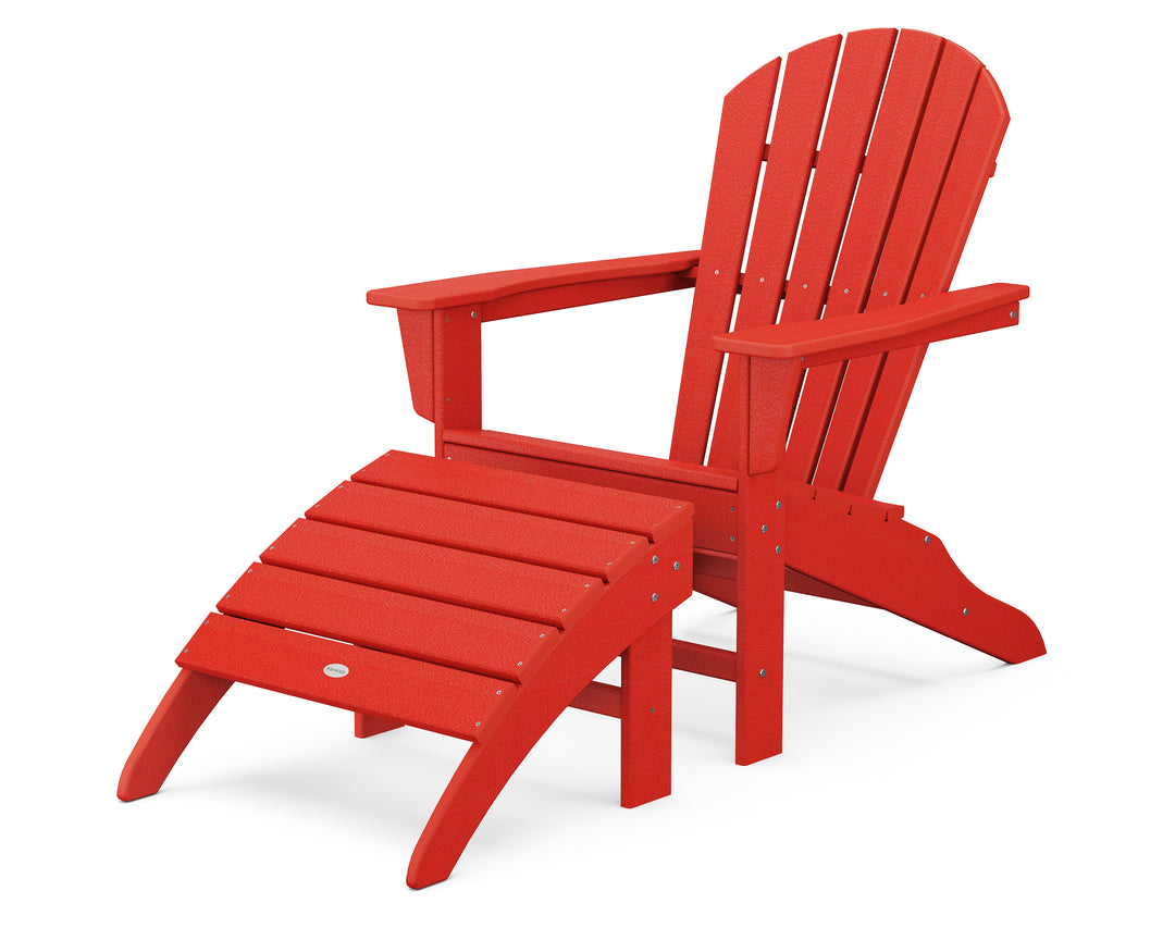 POLYWOOD® South Beach Adirondack 2-Piece Set