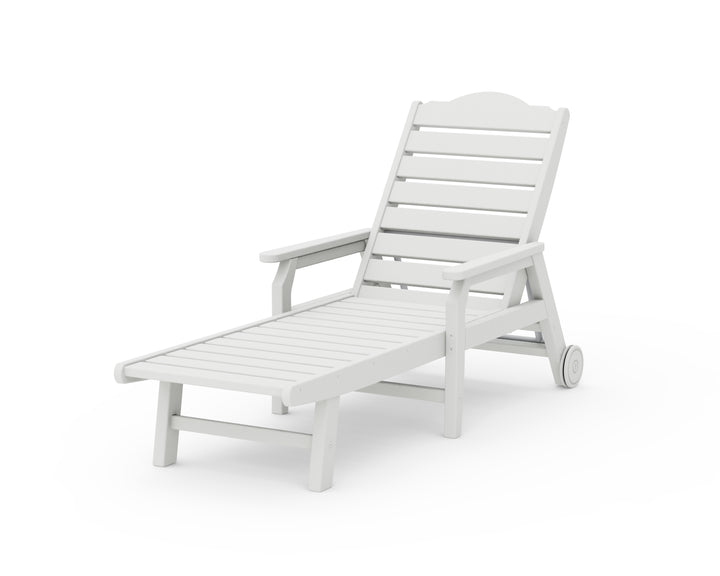 Draper James™ by  POLYWOOD® Savannah Chaise with Arms and Wheels