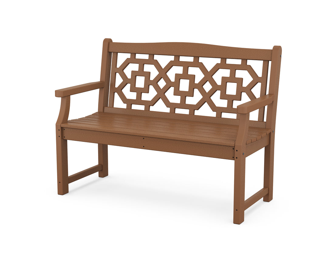 Martha Stewart by POLYWOOD® Chinoiserie 48” Garden Bench