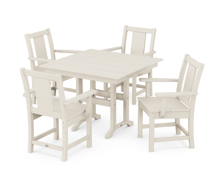 POLYWOOD® Prairie 5-Piece Farmhouse Dining Set