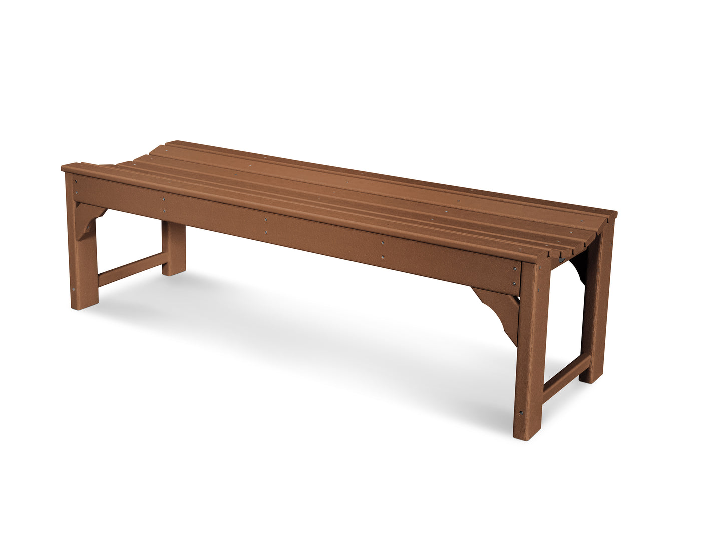 Traditional Garden 60" Backless Bench