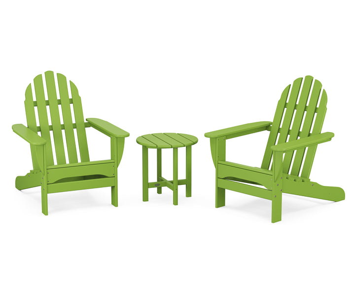 POLYWOOD® Classic Adirondack 3-Piece Set