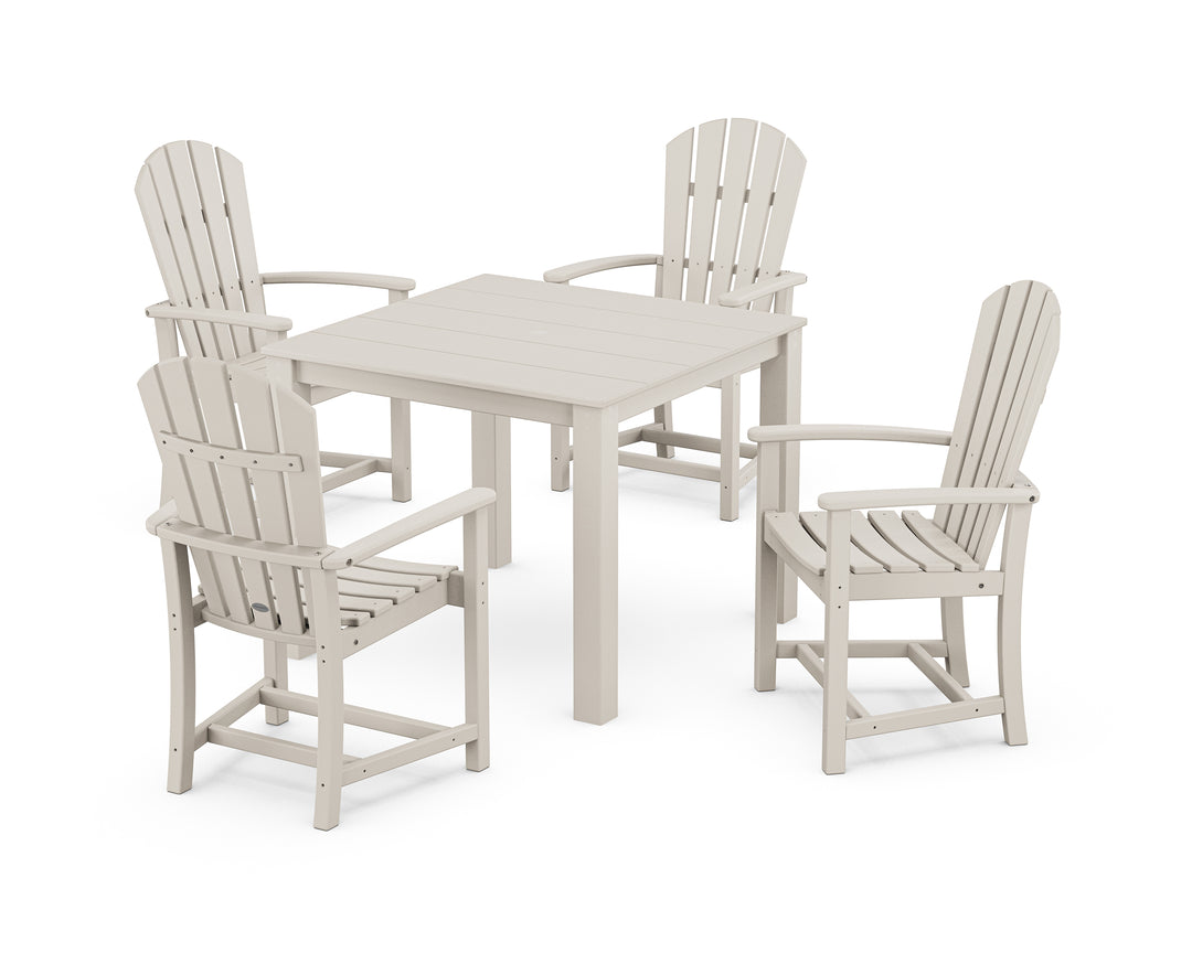 POLYWOOD® Palm Coast 5-Piece Parsons Dining Set