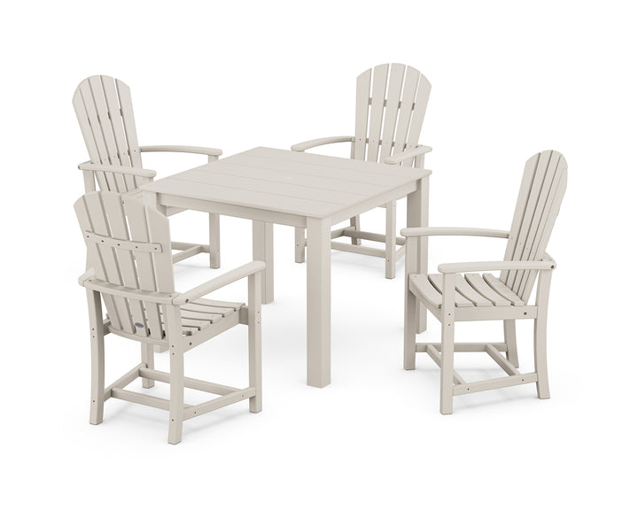 POLYWOOD® Palm Coast 5-Piece Parsons Dining Set
