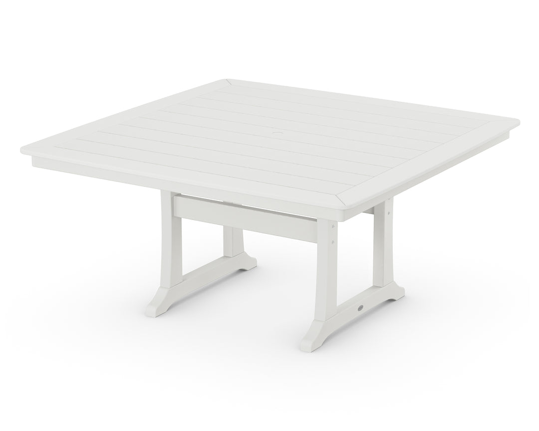 POLYWOOD® Nautical Trestle 59" Dining Table