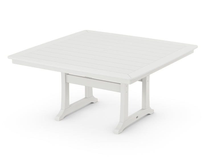 POLYWOOD® Nautical Trestle 59" Dining Table