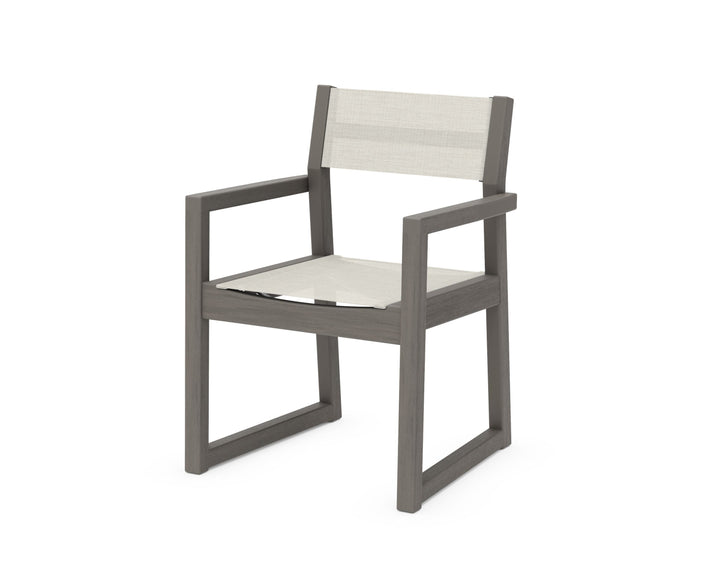 POLYWOOD® EDGE Sling Dining Arm Chair