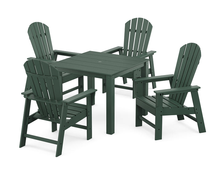 POLYWOOD® South Beach Coast 5-Piece Parsons Dining Set