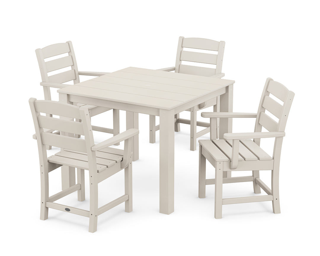 POLYWOOD® Lakeside 5-Piece Parsons Dining Set