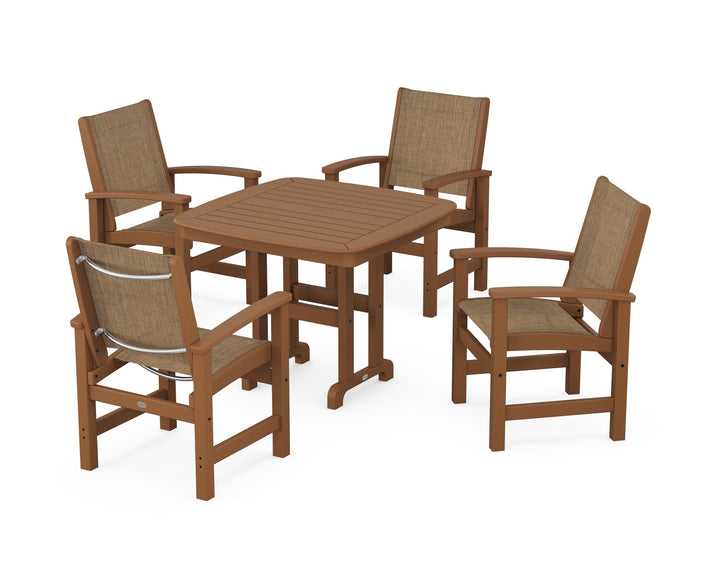 POLYWOOD® Coastal 5-Piece Dining Set