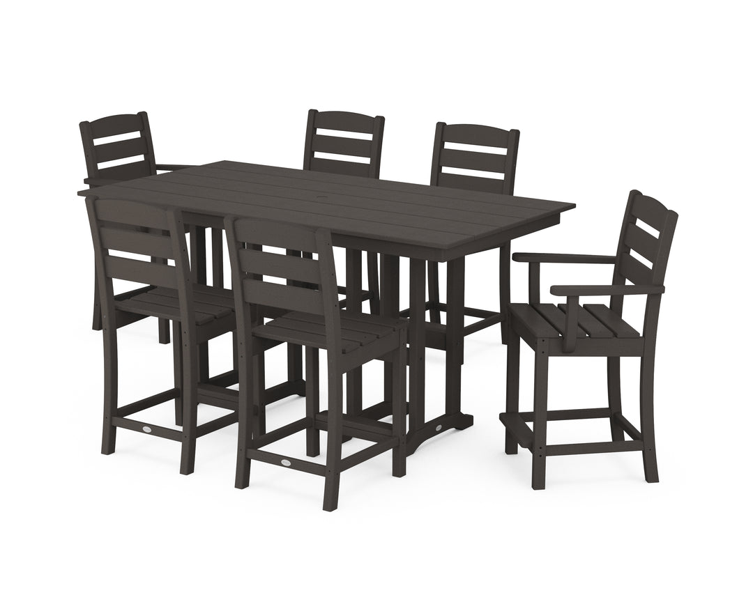 POLYWOOD® Lakeside 7-Piece Counter Set