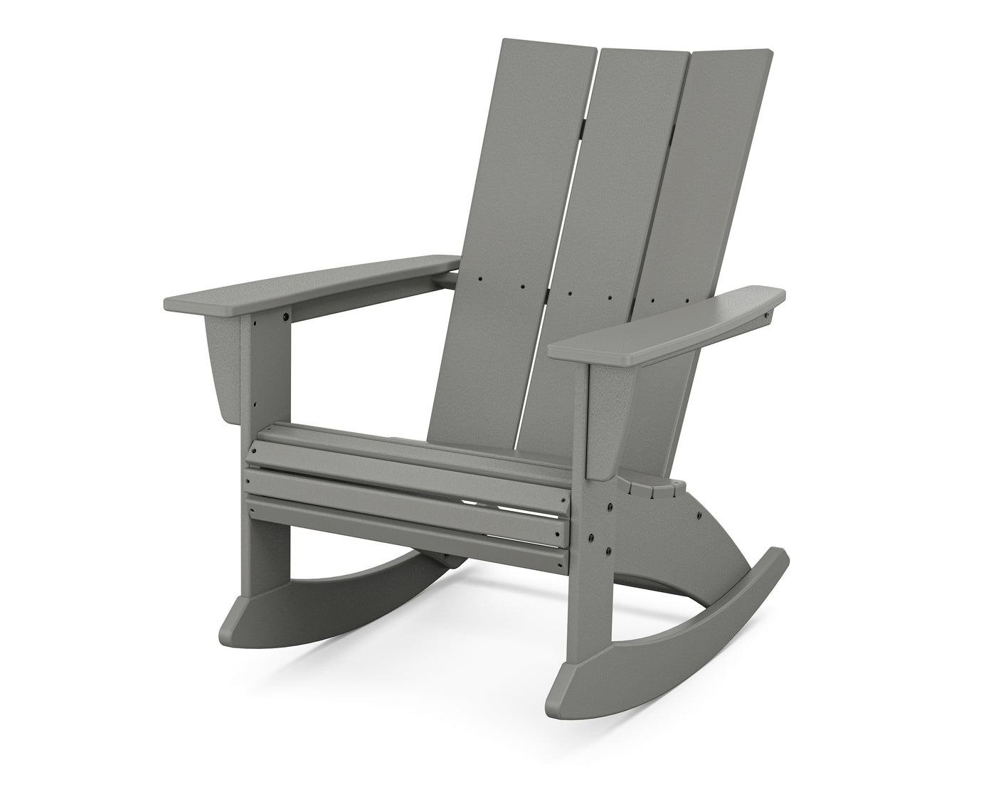 Modern Curveback Adirondack Rocking Chair