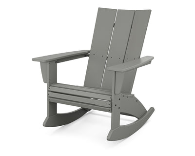 Modern Curveback Adirondack Rocking Chair
