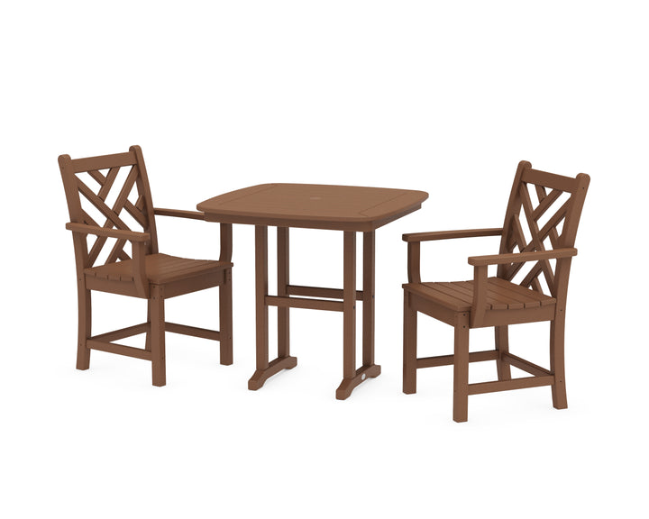 POLYWOOD® Chippendale 3-Piece Dining Set