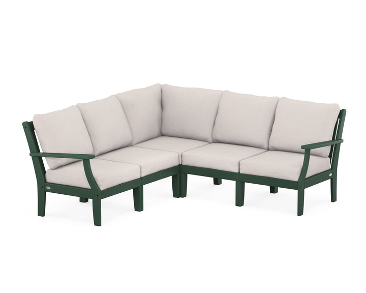 POLYWOOD® Braxton Modular 5-Piece Deep Seating Set