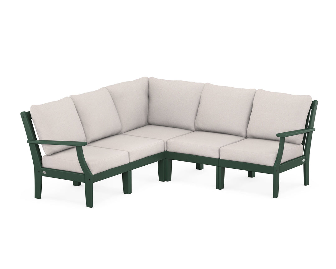 POLYWOOD® Braxton Modular 5-Piece Deep Seating Set