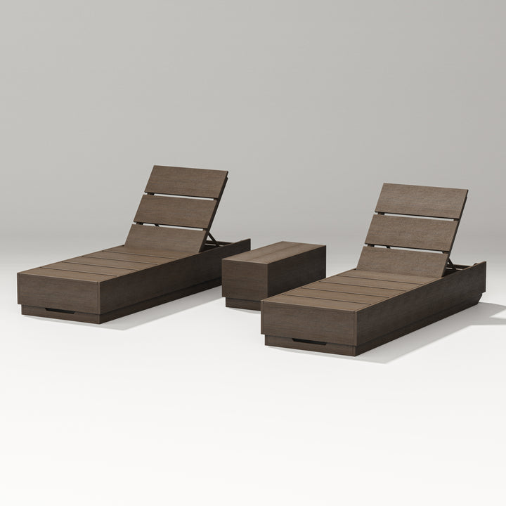 PW Designer Series Elevate 3-Piece Chaise Lounge Set