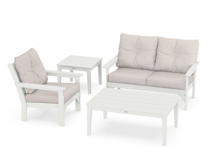 POLYWOOD® Vineyard 4-Piece Deep Seating Set