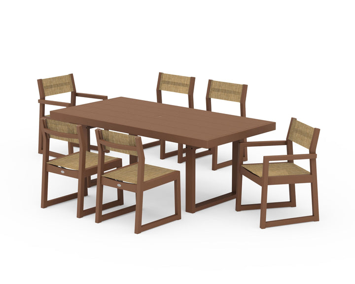 POLYWOOD® EDGE Sling 7-Piece Dining Set