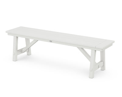 Rustic Farmhouse 60" Backless Bench