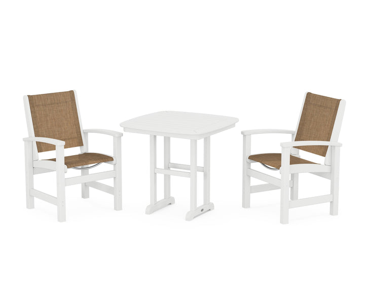 POLYWOOD® Coastal 3-Piece Dining Set