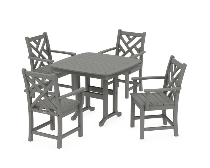 POLYWOOD® Chippendale 5-Piece Dining Set