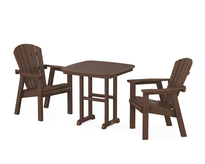 POLYWOOD® Seashell 3-Piece Dining Set