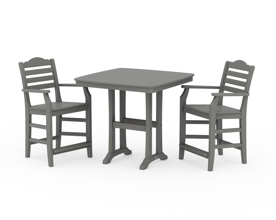 Draper James™ by  POLYWOOD® Savannah 3-Piece Counter Set with Trestle Legs