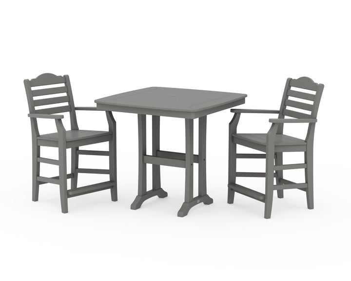 Draper James™ by  POLYWOOD® Savannah 3-Piece Counter Set with Trestle Legs