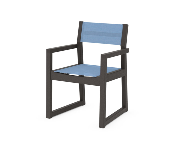POLYWOOD® EDGE Sling Dining Arm Chair