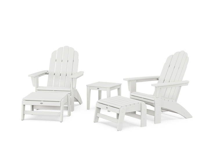 POLYWOOD® 5-Piece Vineyard Grand Adirondack Set
