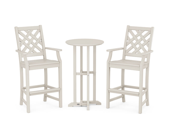 Country Living Wovendale 3-Piece Farmhouse Bar Set