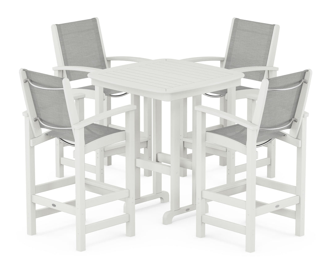 POLYWOOD® Coastal 5-Piece Bar Set