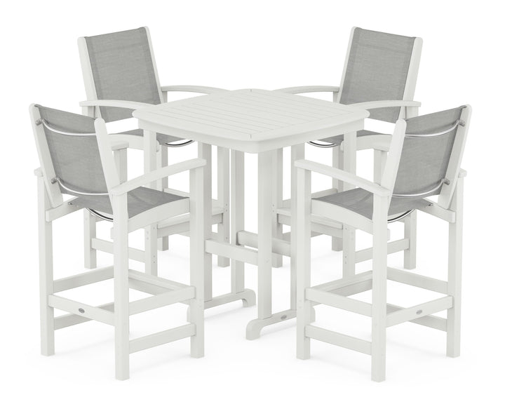 POLYWOOD® Coastal 5-Piece Bar Set