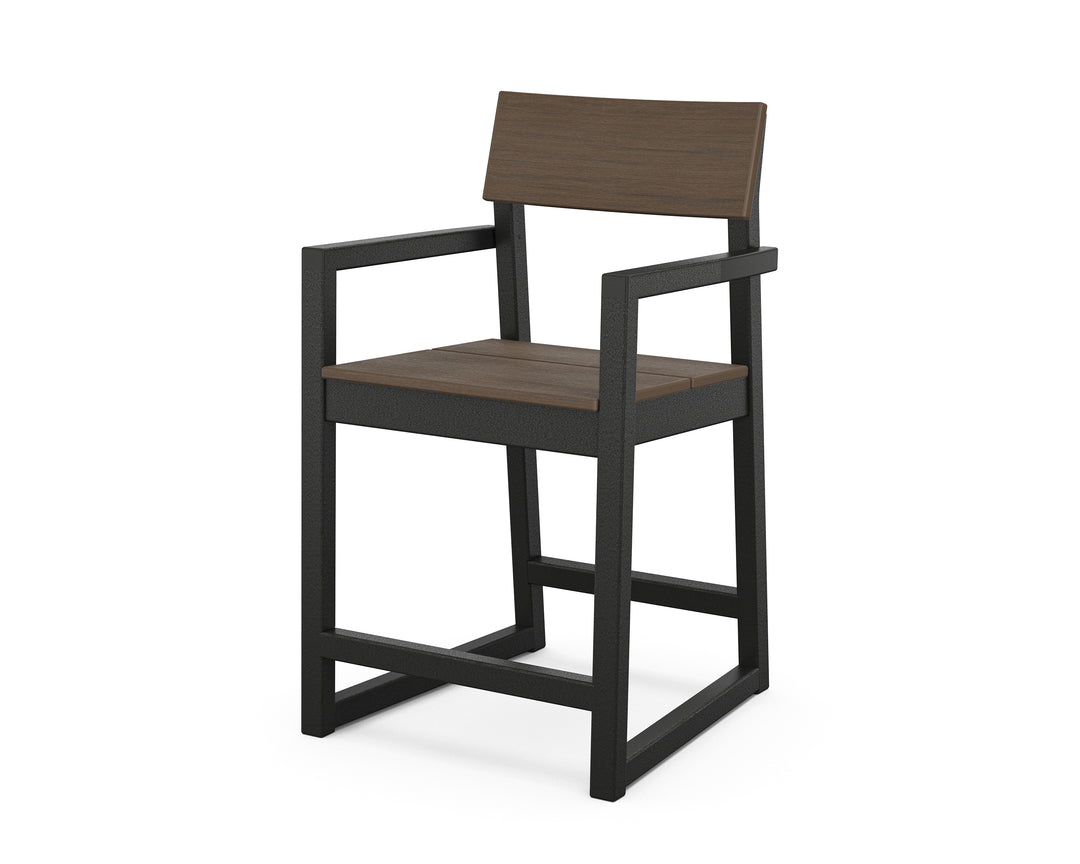 POLYWOOD® EDGE Counter Arm Chair