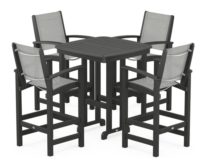 POLYWOOD® Coastal 5-Piece Bar Set
