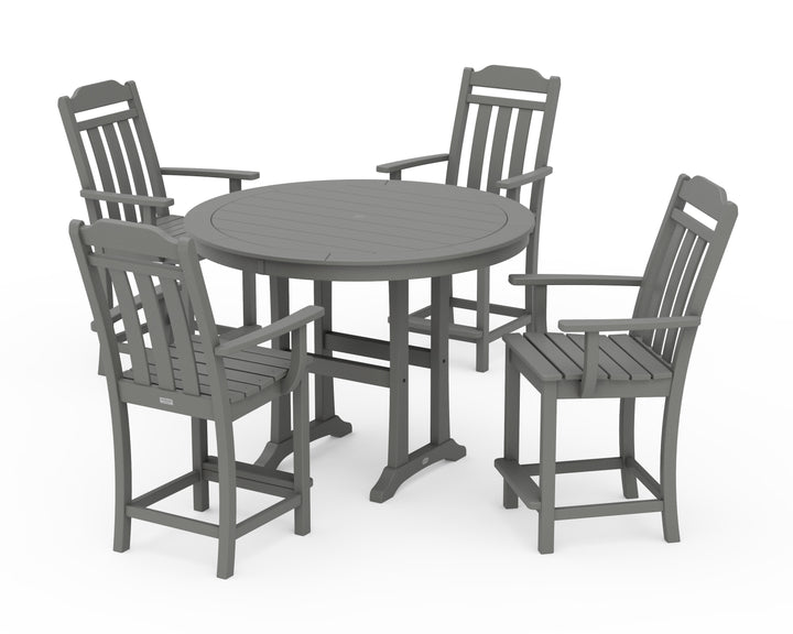 Country Living Cottage 5-Piece Round Counter Set