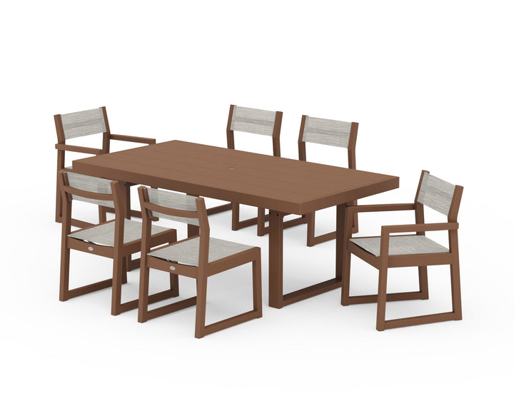 POLYWOOD® EDGE Sling 7-Piece Dining Set