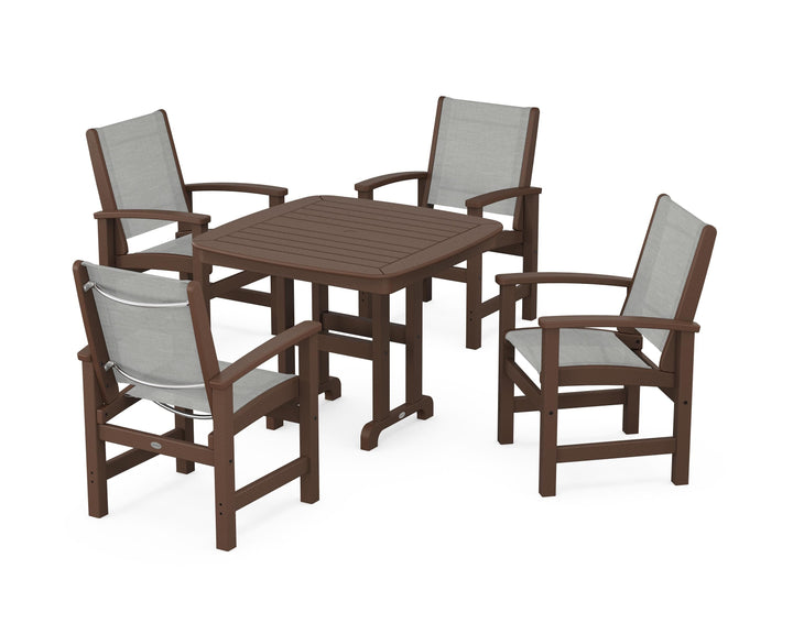 POLYWOOD® Coastal 5-Piece Dining Set
