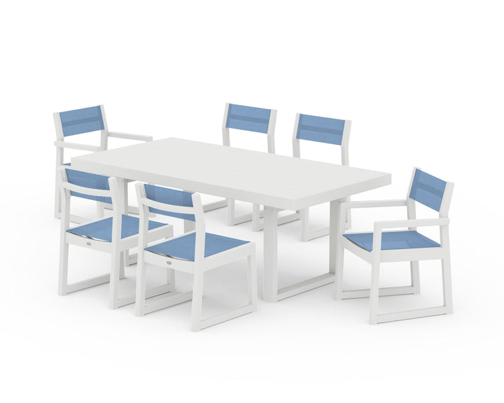 POLYWOOD® EDGE Sling 7-Piece Dining Set
