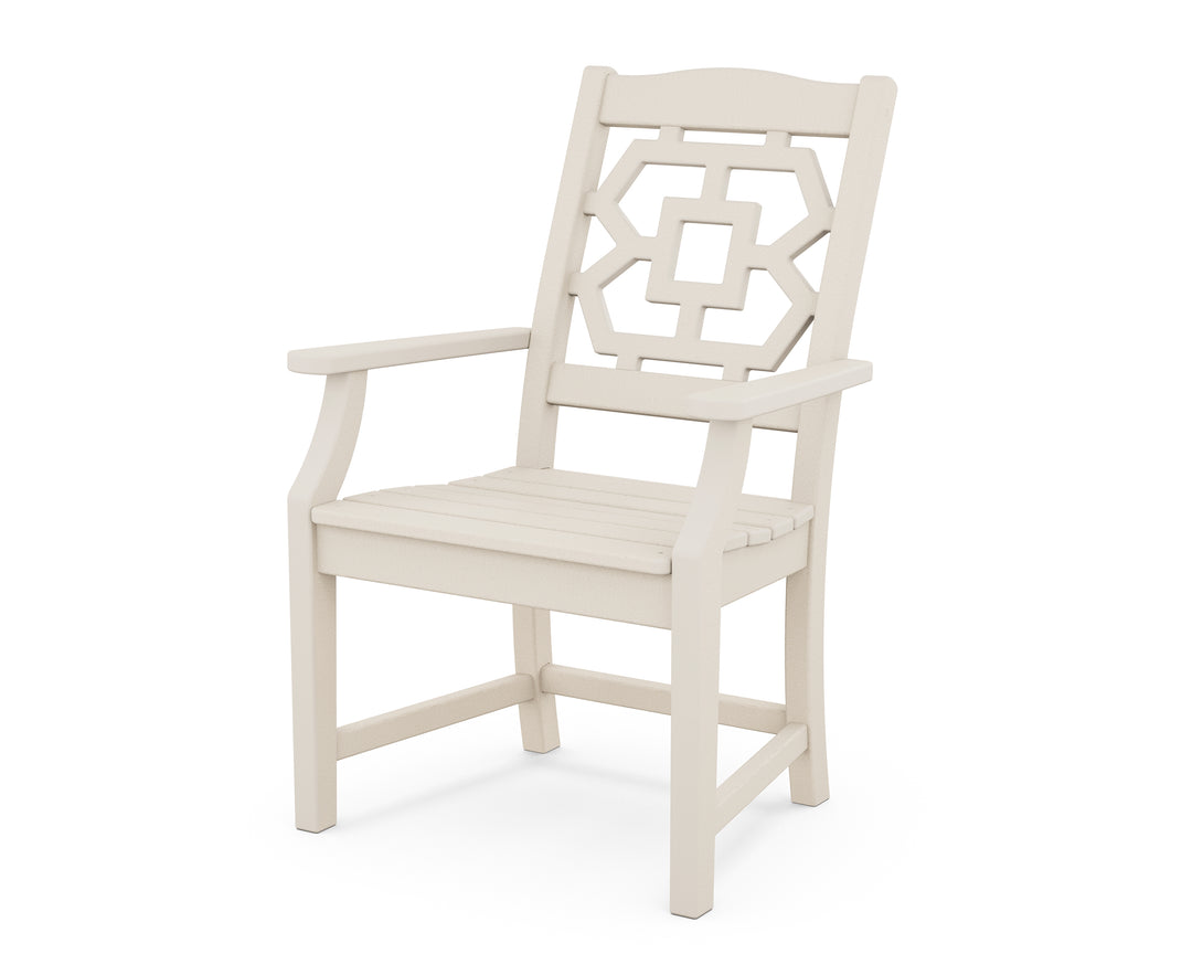 Martha Stewart by POLYWOOD® Chinoiserie Dining Arm Chair