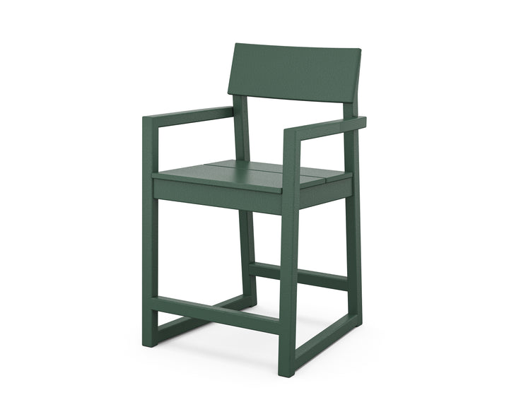POLYWOOD® EDGE Counter Arm Chair