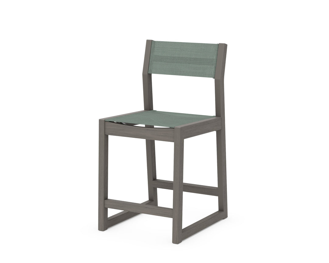 POLYWOOD® EDGE Sling Counter Side Chair