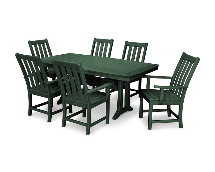 POLYWOOD® Vineyard 7-Piece Arm Chair Dining Set