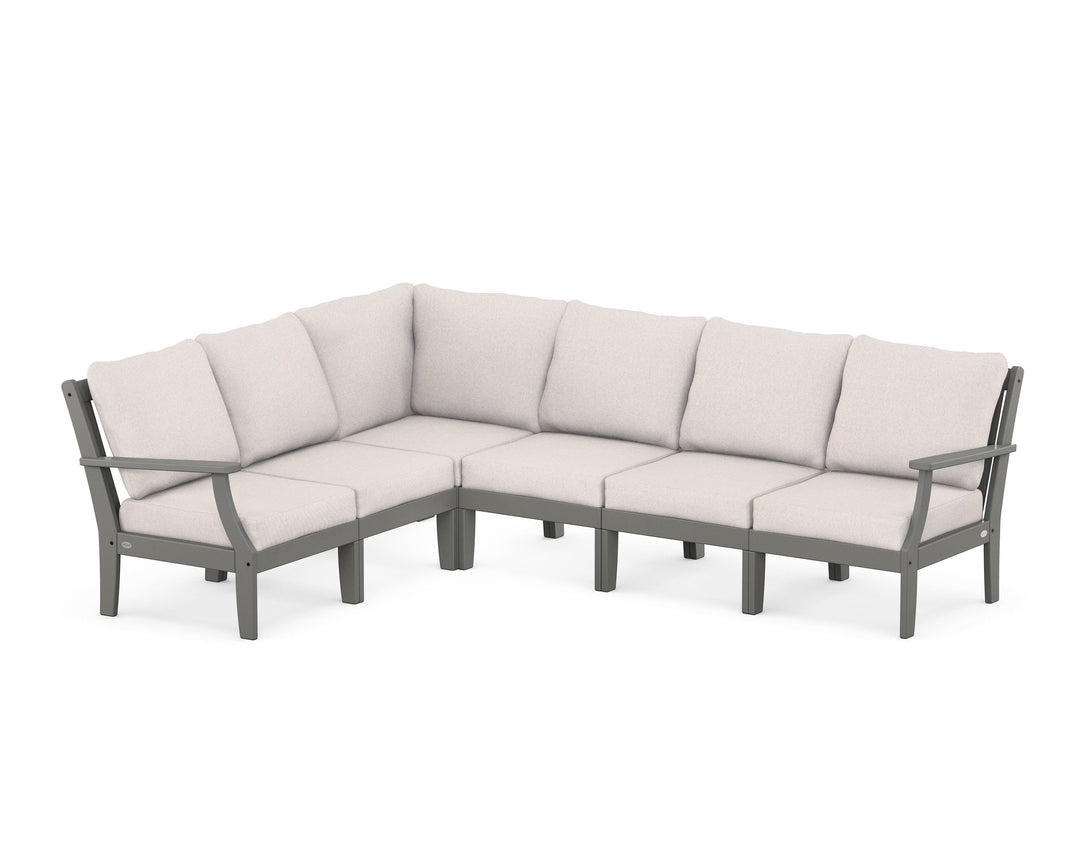 POLYWOOD® Braxton Modular 6-Piece Deep Seating Set
