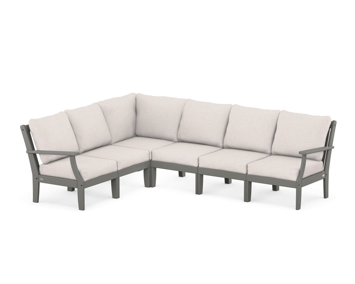 POLYWOOD® Braxton Modular 6-Piece Deep Seating Set