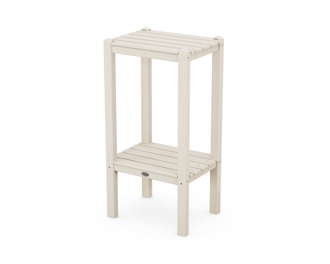 POLYWOOD® Two Shelf Bar Side Table