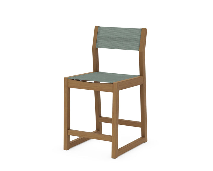 POLYWOOD® EDGE Sling Counter Side Chair
