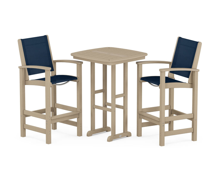 POLYWOOD® Coastal 3-Piece Bar Set